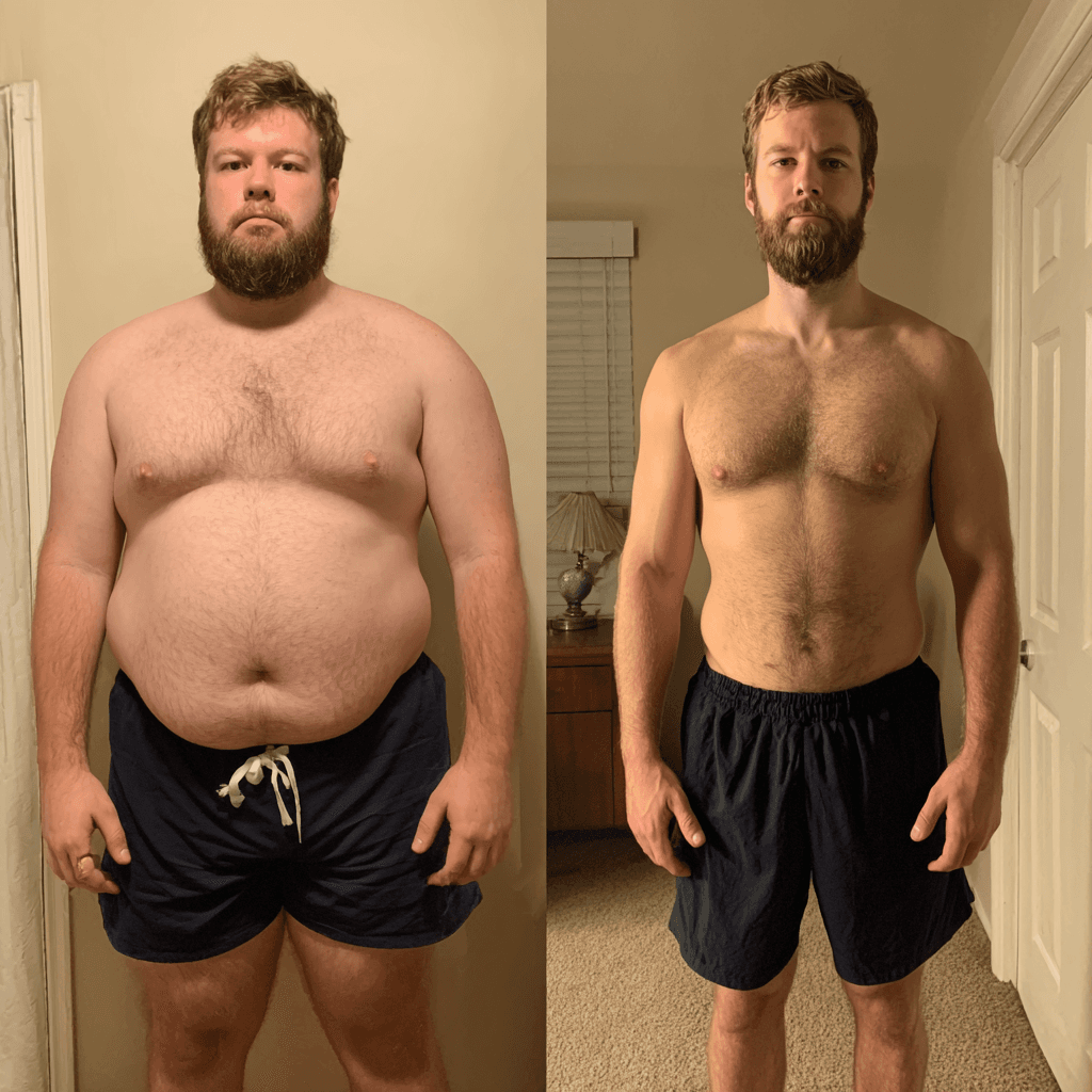 James, 38 transformation