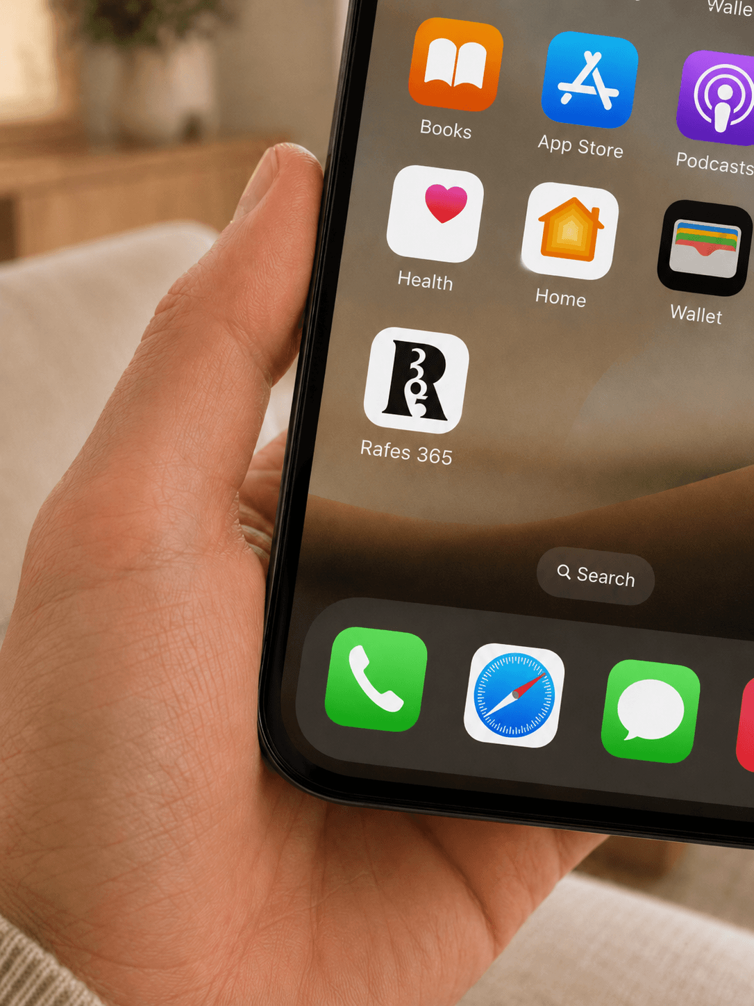 RAFES365 private web app preview